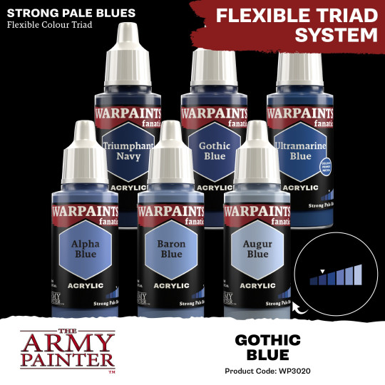 The Army Painter: Warpaints - Fanatic - Gothic Blue