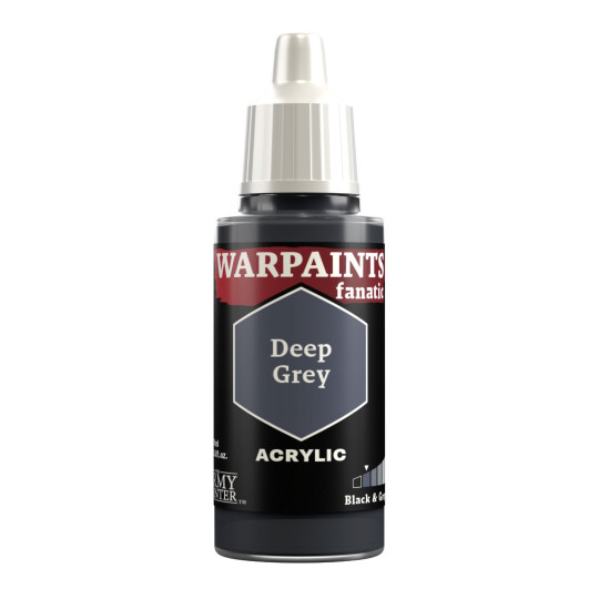 The Army Painter: Warpaints - Fanatic - Deep Grey