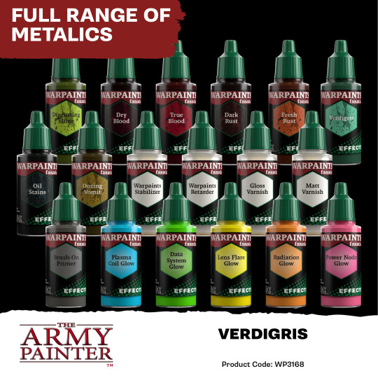 The Army Painter: Warpaints - Fanatic - Effects - Verdigris