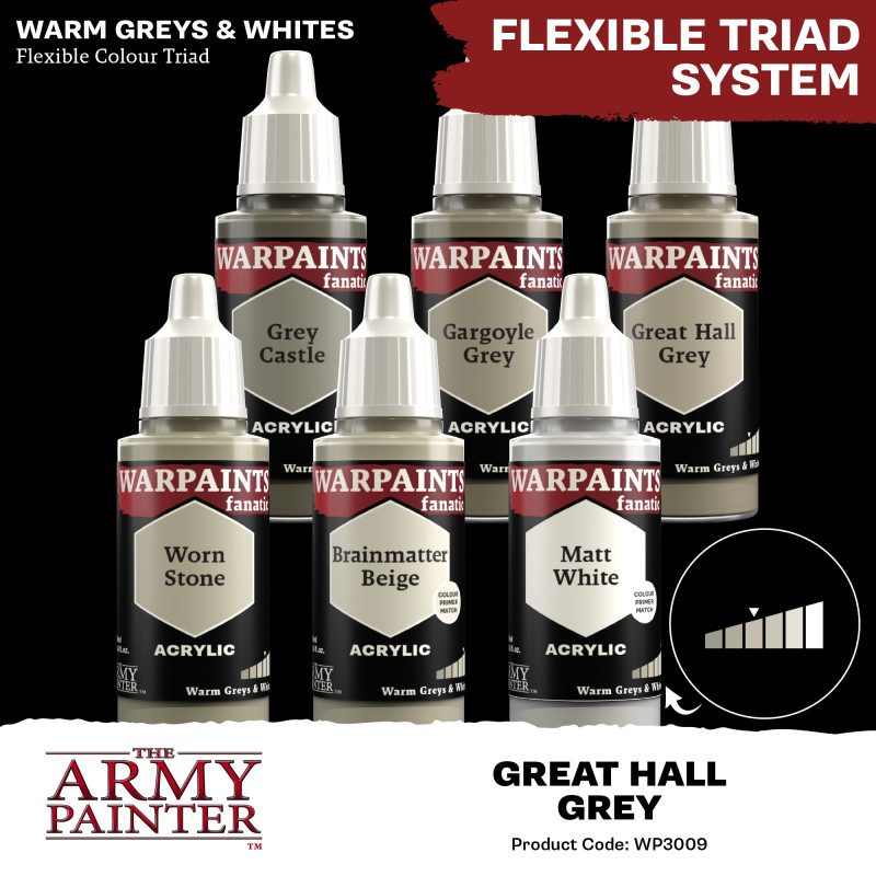 The Army Painter: Warpaints - Fanatic - Great Hall Grey