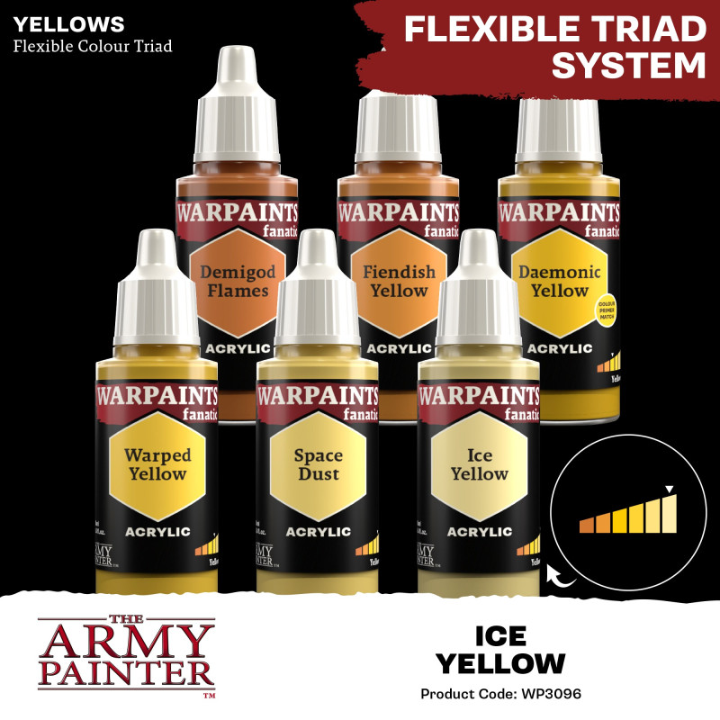 The Army Painter: Warpaints - Fanatic - Ice Yellow