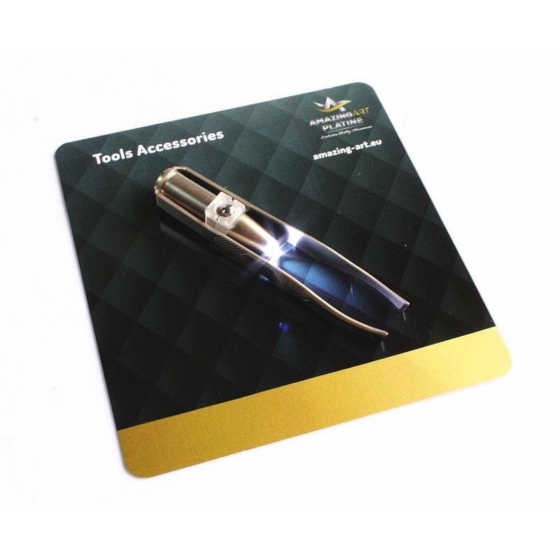 Amazing Art -  Precyzyjna Penseta 8cm + Led