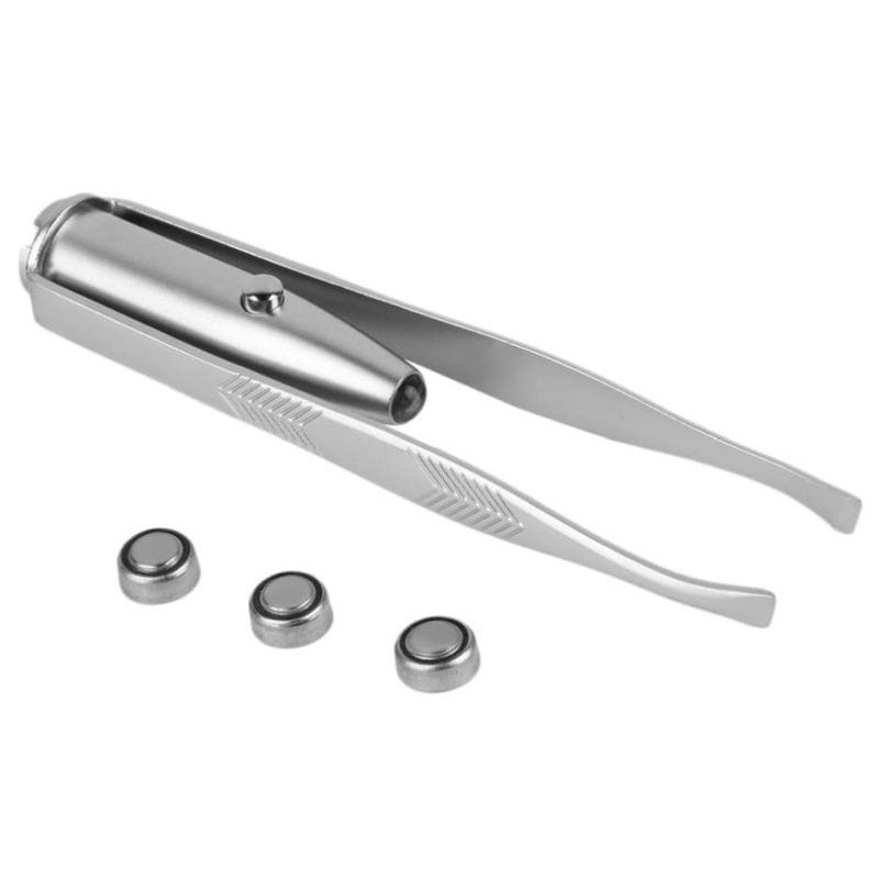 Amazing Art -  Precyzyjna Penseta 8cm + Led