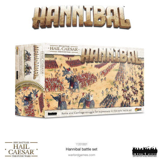 Hail Caesar Epic Battles (Punic Wars): Hannibal Battle-Set Pre-Order Bundle