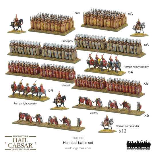 Hail Caesar Epic Battles (Punic Wars): Hannibal Battle-Set Pre-Order Bundle