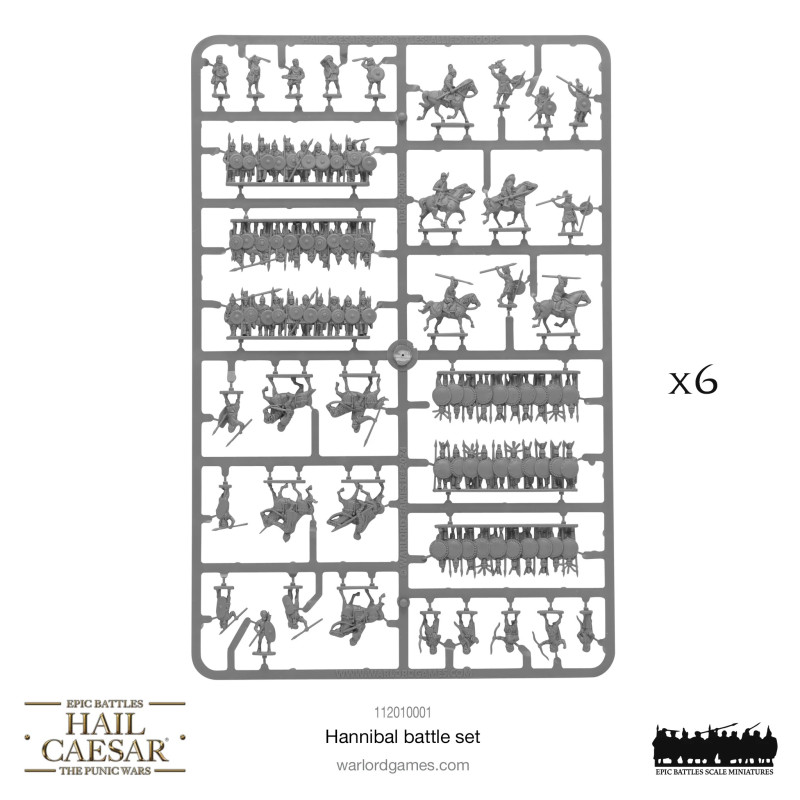 Hail Caesar Epic Battles (Punic Wars): Hannibal Battle-Set Pre-Order Bundle