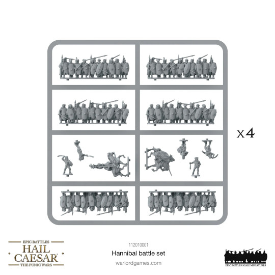 Hail Caesar Epic Battles (Punic Wars): Hannibal Battle-Set Pre-Order Bundle