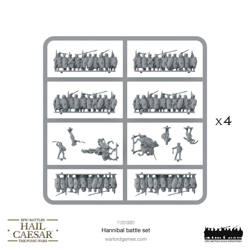 Hail Caesar Epic Battles (Punic Wars): Hannibal Battle-Set Pre-Order Bundle