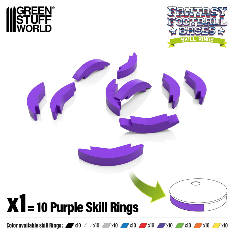 Skill Ring 32mm Purple