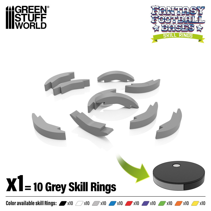 Skill Ring 32mm Grey
