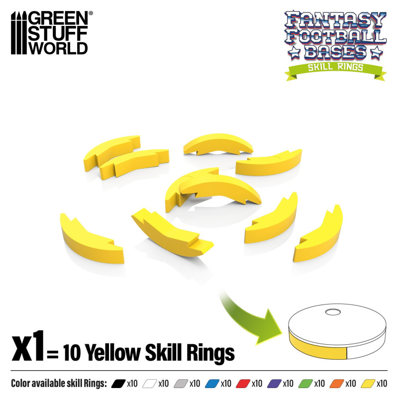 Skill Ring 32mm Yellow
