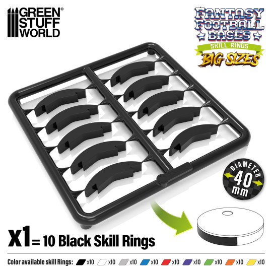 Skill Ring 40mm Black