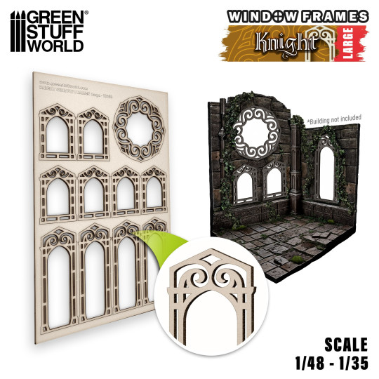Knight Miniature Windows - Large