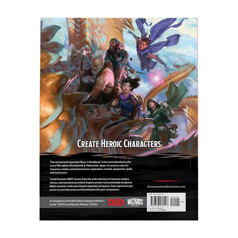 Dungeons & Dragons: Player's Handbook (2024)