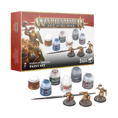 Age of Sigmar: Stormcast + Paint Set (2024)