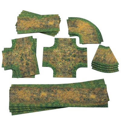 Błoto - Zestaw dróg 2D 15 mm - Guma Jednostronna