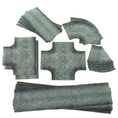 Bruk - Zestaw dróg 2D 15 mm - Antypoślizgowy Materiał