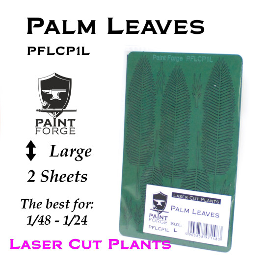 Paint Forge Laser Cut Plants PALM LEAVES 1L (2)