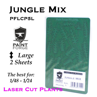 Paint Forge Laser Cut Plants JUNGLE SET 5L (2)