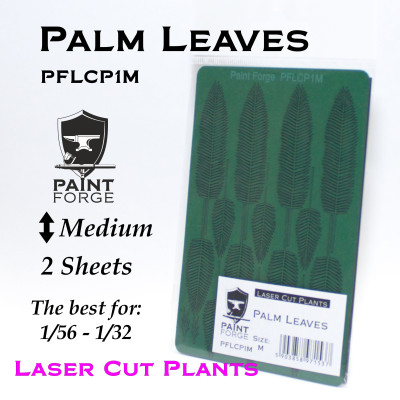 Paint Forge Laser Cut Plants PALM LEAVES 1M (2)