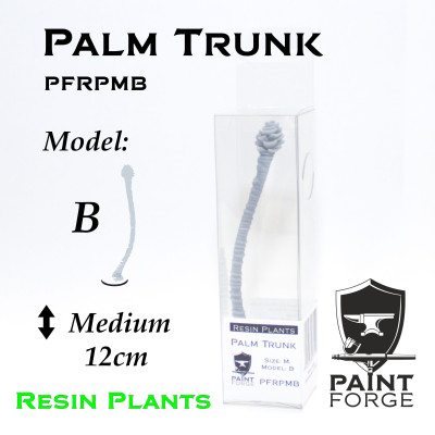 Paint Forge Resin Plants PALM TRUNK B size M MB (1)