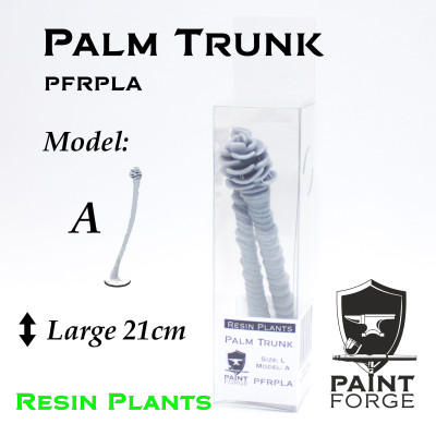 Paint Forge Resin Plants PALM TRUNK A  size L LA (1)