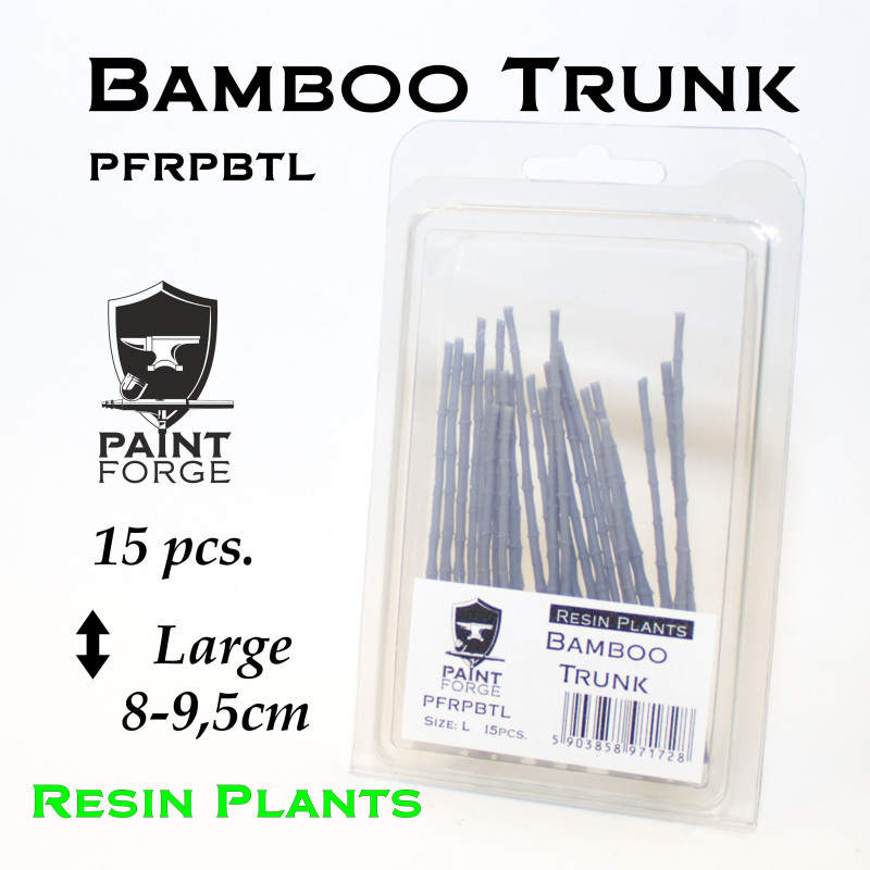 Paint Forge Resin Plants BAMBOO TRUNK size L 95mm (15)