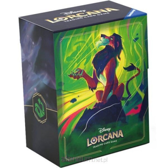 Disney Lorcana deck box Skaza