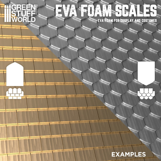 EVA foam scales - Shield