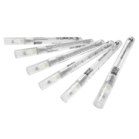 Refillable paint pen 0.5 (pack x6)