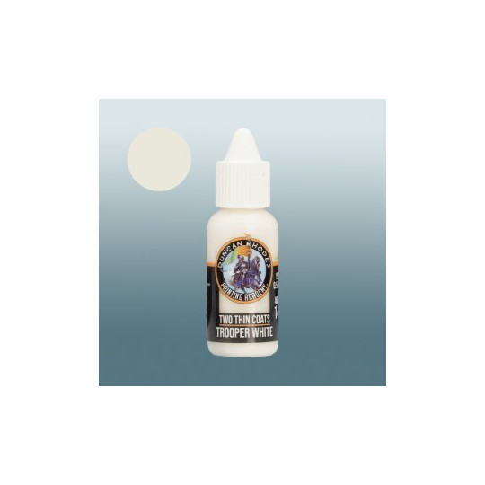 Two Thin Coats: Trooper White