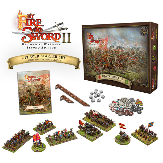 Ogniem i Mieczem: Zestaw startowy dla 2 Graczy