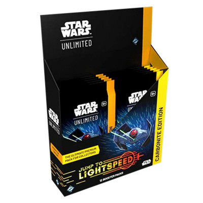 Star Wars: Unlimited - Carbonite Booster Display Jump to Lightspeed