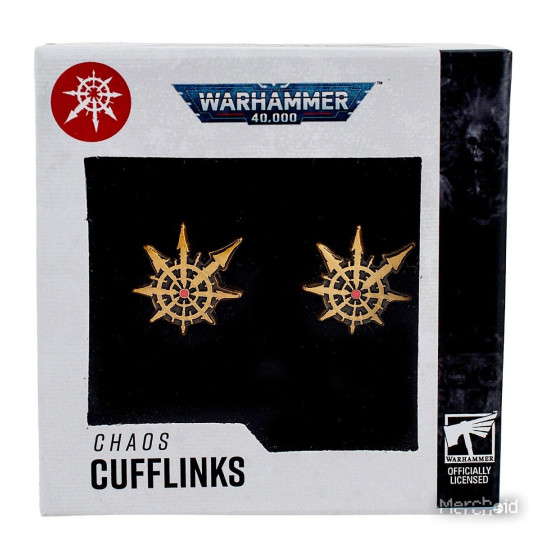Warhammer 40,000: Chaos Cufflinks