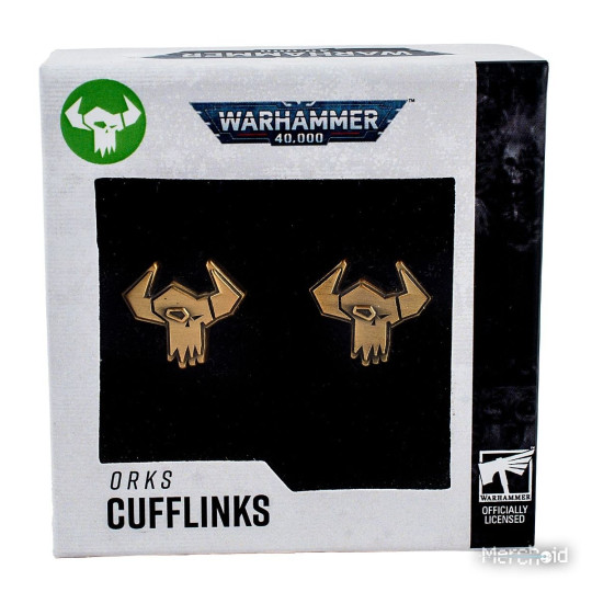 Warhammer 40,000: Orks Cufflinks