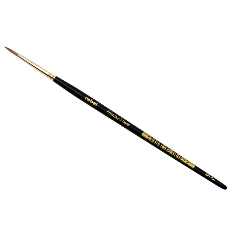 Rebel: Pędzel naturalny Kolinsky - Layer - 2