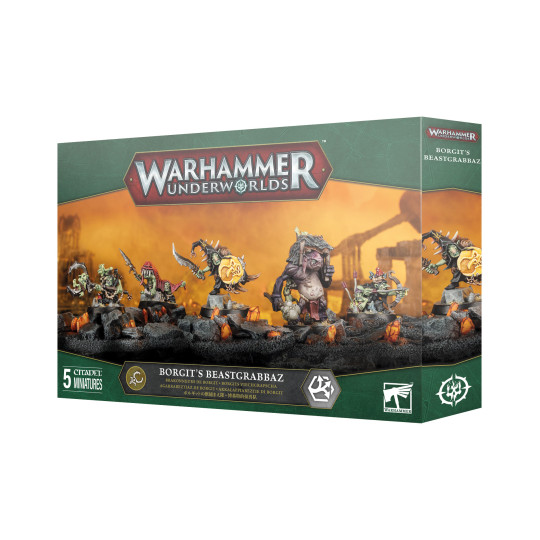 Borgit's Beastgrabbaz - Zestaw dodatkowy do gry Warhammer Underworlds