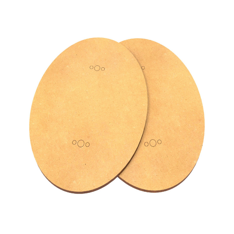 MDF Bases - Oval 150x95mm