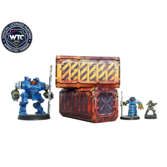 Imperial WTC Containers 1 (2) PREPAINTED