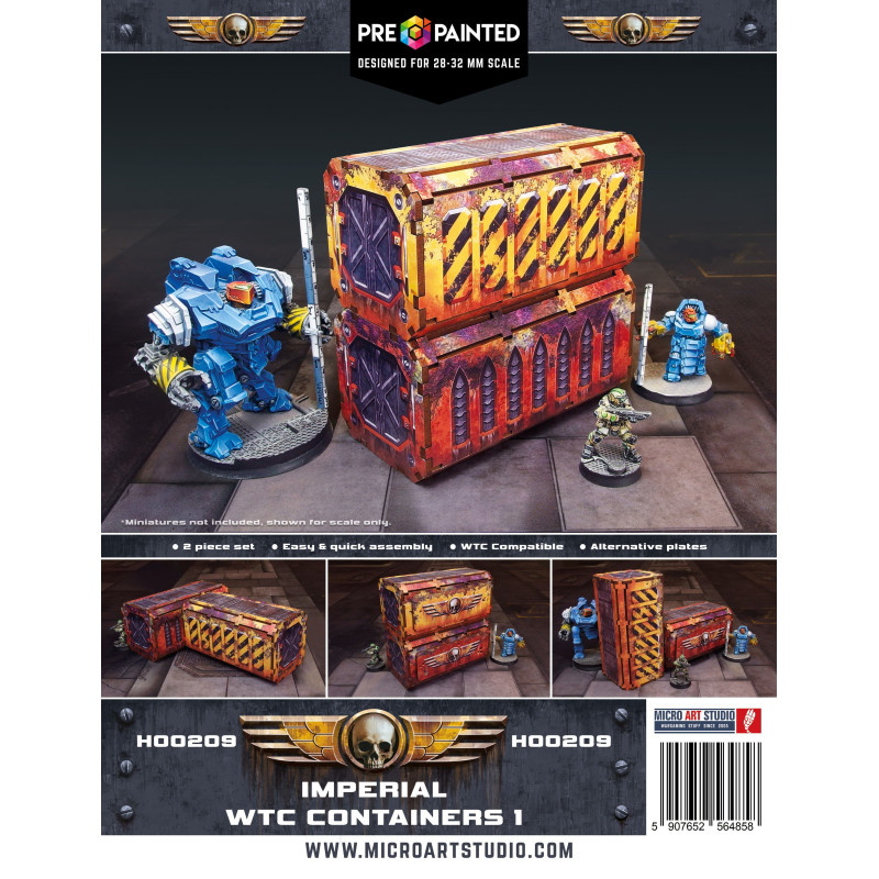 Imperial WTC Containers 1 (2) PREPAINTED