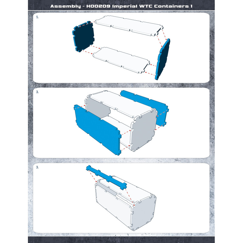 Imperial WTC Containers 1 (2) PREPAINTED
