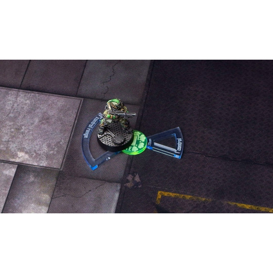 Smoke Markers 20mm & 1" Control Zone KT Fluo Green