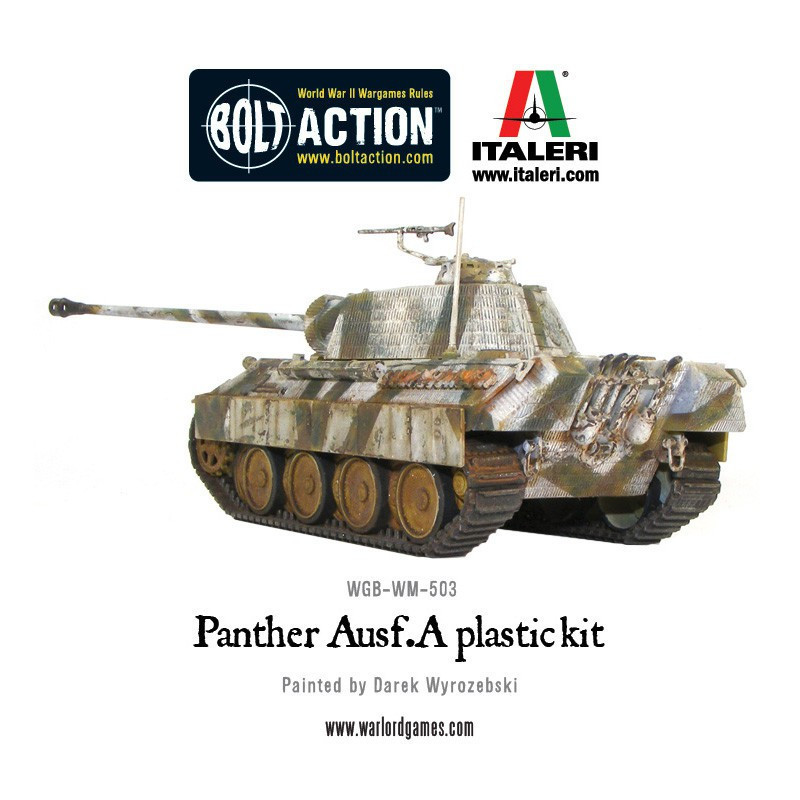 Panther Ausf A plastic box set