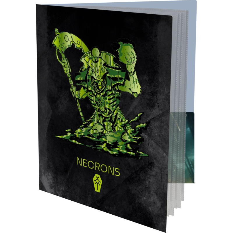 Ultra-Pro: Necron Codex Aligned - Datasheet & Index Card Folio