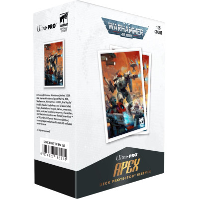 Ultra-Pro: T'au Empire Codex Aligned - 105ct Apex Deck Protector Sleeves