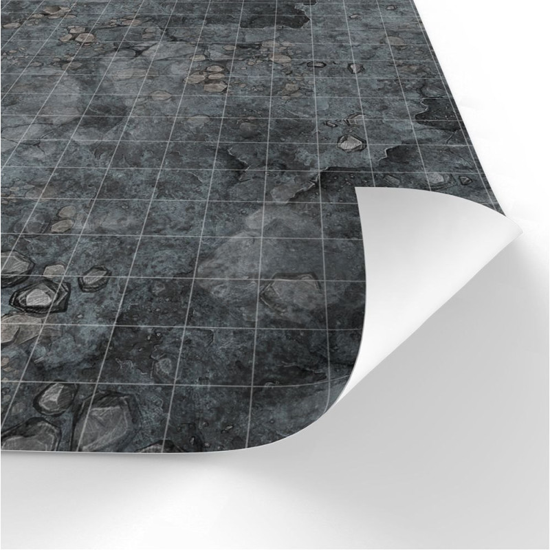 Loch - Mata Suchościeralna do gier RPG 50 cm x 50 cm - siatka kwadratowa