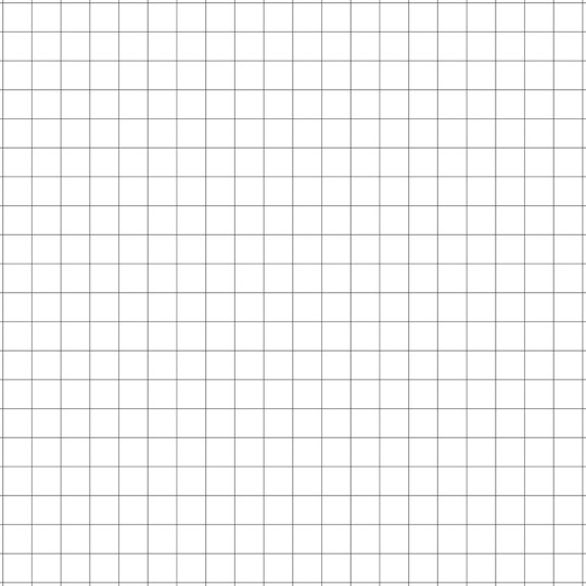 Biała - Mata Suchościeralna do gier RPG 50 cm x 50 cm - siatka kwadratowa