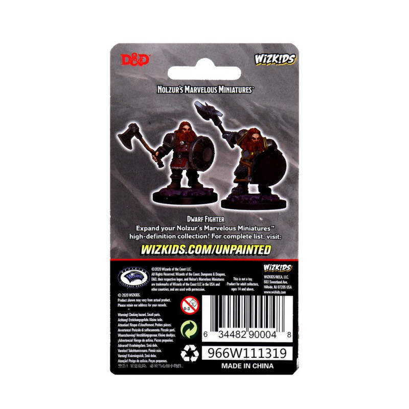 Nolzur's Marvelous Miniatures - Male Dwarf Fighter