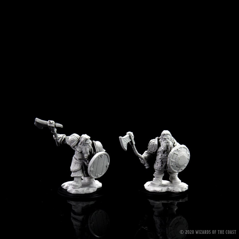 Nolzur's Marvelous Miniatures - Male Dwarf Fighter