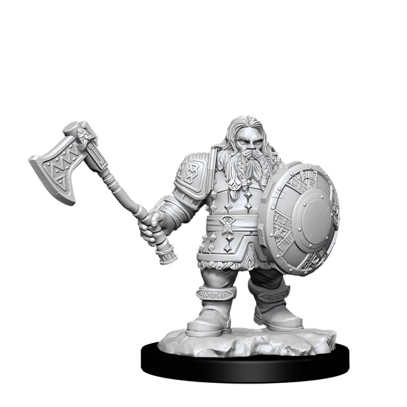 Nolzur's Marvelous Miniatures - Male Dwarf Fighter